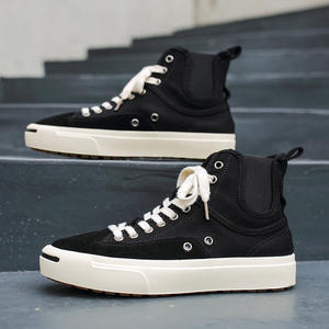 Zapatillas de Lona Blancas de Moda de Alta Calidad para Hombre, Diseño Personalizado, Transpirables, Casuales, para Caminar, Verano 2025 - Product Image 5