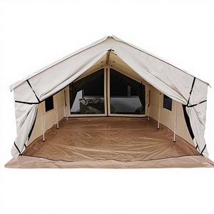 Tente en toile de coton Pioneer Outdoors quatre saisons, type à armature droite, une chambre, grand espace, 5-6 personnes, imperméable 3000 mm, robuste - Product Image 1