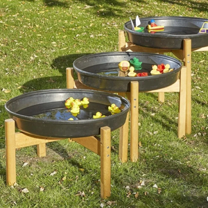 Tavolino da Gioco in Legno per Esterni, Stazione Attività Prescolare, Esplorazione Sensoriale per Asilo, Arredamento per Bambini - Product Image 2