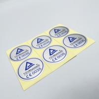 Autocollants argentés en vinyle pour cérémonie, adhésifs étanches, personnalisés, produits d'impression avec logo, en pvc, pet