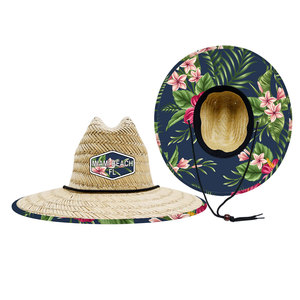 Chapeaux de <span class=keywords><strong>paille</strong></span> de sauveteur à large bord Summer Sun Protect Man Soleil De Chapeau <span class=keywords><strong>Paille</strong></span> <span class=keywords><strong>Paille</strong></span> - Product Image 5