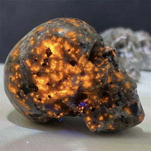 ナチュラルクリスタルスカルリアクティブスピリチュアルヒーリングストーンクォーツユーパーライトスカル - Product Image 4