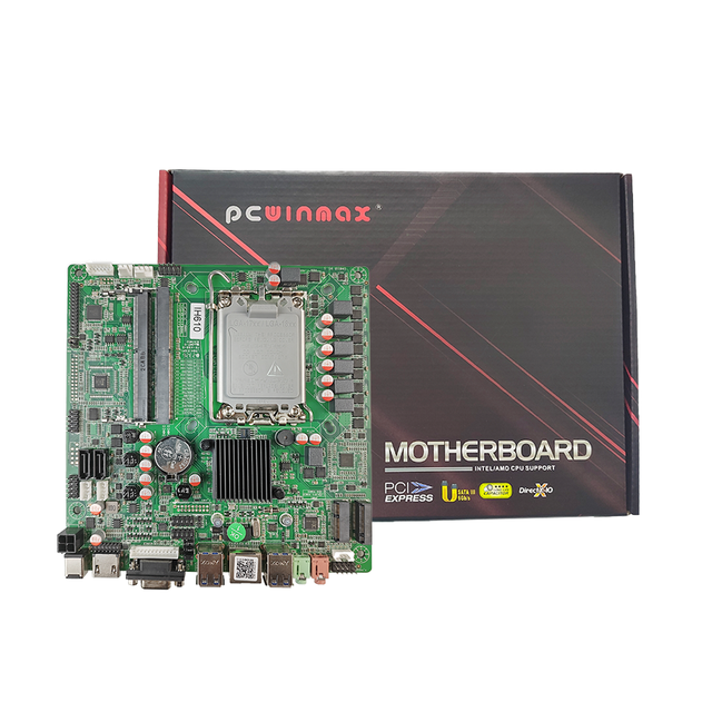 PCWINMAX H610 Industrial Mini ITX Motherboard LGA1700 Support 12th Gen Core CPU DDR4 OEM for Industrial PC & Digital Signage