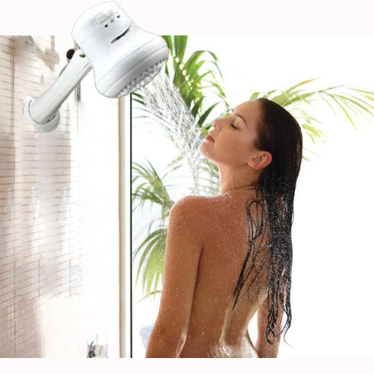 220 Volt Tankless Electric Hot Water Shower Head Outdoor Electric Instant Plastic Shower