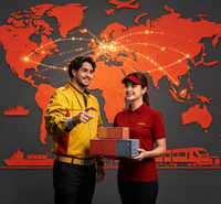Agent logistique professionnel de fret aérien porte-à-porte Chine, service de fret aérien mondial, dédouanement DDU DDP, assistance 24/7