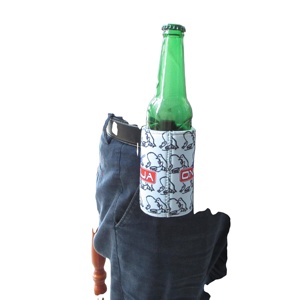 RYO Neoprene Insulated Waterproof Portable 12oz Large Capacity Stubby Can Cooler Holder with Belt Clip for Outdoor Use - Product Image 1