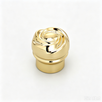Capsules de parfum en métal personnalisées de luxe, capsules de parfum en métal personnalisables, couvercles de parfum en alliage personnalisés de qualité supérieure