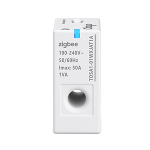 Accessoire de surveillance énergétique intelligent API <span class=keywords><strong>Tuya</strong></span> 1P 2P 50A pour rail DIN MCB Zigbee, données de tension, courant et puissance en temps réel Chayo - Product Image 2