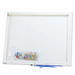 Vendita calda artigianale pittura regalo con numeri 40x50cm vernice per numero pittura artigianale con numeri per adulti decorazione per la casa