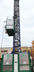 Elevador de construcción resistente Carga de 3,2 toneladas, altura de 150m, estructura reforzada, para grandes proyectos de infraestructura - Product Image 3