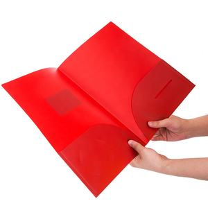 कस्टम <span class=keywords><strong>A4</strong></span> पीपी रिपोर्ट कवर प्लास्टिक 2 जेब फ़ोल्डर प्रस्तुति फ़ोल्डर जेब कार्यालय व्यापार गत्ता फ़ाइल फ़ोल्डर - Product Image 3