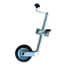 Roue de manœuvre robuste de 6 pouces en acier galvanisé de 35 mm pour caravane et <span class=keywords><strong>bateau</strong></span>, pour une maniabilité fiable des remorques - Product Image 1