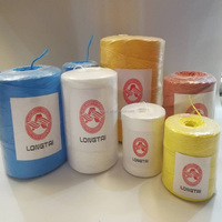 Suministro de fábrica: Hilo de polipropileno trenzado (PP) marca LONGTAI para empacadoras de heno, 1mm de diámetro, 9000D Denier, resistencia a la rotura de 100-300kgf