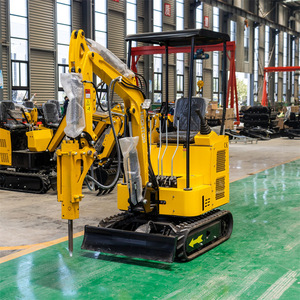 פטיש הידראולי למחפרים 4-7 טון, חומר 20 Crmo, ציוד לכרייה ובנייה, ריסוק סלעים, צבע צהוב-שחור - Product Image 6