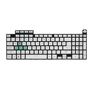 US/RU/SP แป้นพิมพ์สำหรับแล็ปท็อปใหม่สำหรับ <span class=keywords><strong>ASUS</strong></span> <span class=keywords><strong>TUF</strong></span> <span class=keywords><strong>Gaming</strong></span> <span class=keywords><strong>F15</strong></span> FX507 FX507Z/C/ZE/ZM/ZR FX707 FX517 FA507 FA507R GA507 FA617 2022 <span class=keywords><strong>2023</strong></span> - Product Image 1