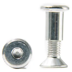 Chicago Screw M6 Stainless Steel Special Flat Hex Socket Head Flat Head Male And Female Chicago Screws And Nut