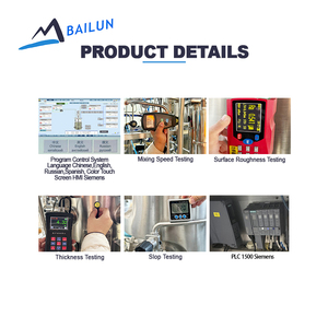 Biorreactor de 20L 50L Piloto de Acero Inoxidable para Algas (Espirulina) con PLC y Operación Industrial de Enzimas - Product Image 2