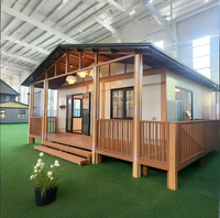 Vente en gros de maisons préfabriquées mobiles en Chine, maison conteneur unique de 20 pieds avec deux chambres et un salon