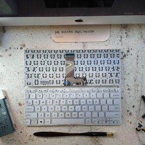 สำหรับ FUJITSU Lifebook U747 <span class=keywords><strong>U748</strong></span> E548 E449 U749 E549จากคีย์บอร์ดที่มีไฟด้านหลัง - Product Image 4