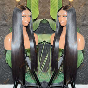 วิกผมมนุษย์ลูกไม้ด้านหน้า13x4สำหรับผู้หญิงผิวดำวิกผมคนบราซิลมีลูกไม้ HD ไม่มีกาว - Product Image 2