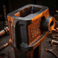 Services de fonderie de sable en fonte ductile et fonte grise GG25 pour les boîtiers de machines agricoles, supports/boîtiers robustes, certifiés ISO9001
