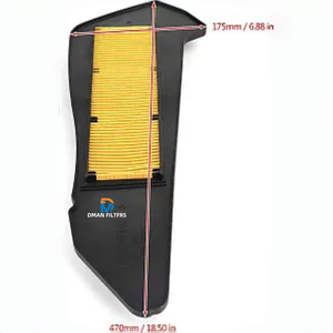 Nouveau filtre à air d'admission lavable et réutilisable pour moto B74-WE445-00 pour <span class=keywords><strong>YAMAHA</strong></span> <span class=keywords><strong>XMAX</strong></span> 300 - Product Image 4