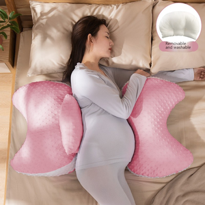 Oreiller de maternité avec soutien de la taille du dos <span class=keywords><strong>coussin</strong></span> artefact pour le massage du <span class=keywords><strong>ventre</strong></span> de sommeil latéral fournitures de sommeil de <span class=keywords><strong>grossesse</strong></span> essentielles - Product Image 6