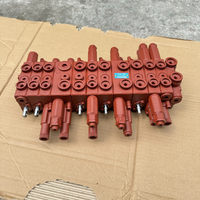 Vanne de distribution hydraulique principale pour micro-excavatrices Kubota 15, Longgong 17, Temporary Labor 16, Lovol 18