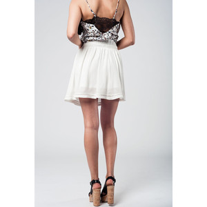 Minifalda Blanca Azteca - Product Image 1