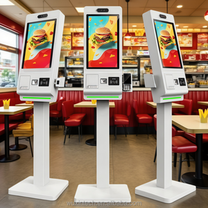 Kiosco de Pago de Autoservicio de 21.5, 27 <span class=keywords><strong>y</strong></span> 32 Pulgadas con Cámara, Punto de Venta e Impresora de Recibos para Comercio Minorista Inteligente <span class=keywords><strong>y</strong></span> Uso en Restaurantes - Product Image 4