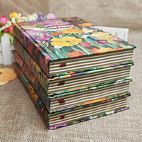 Carnet à couverture rigide de style Monet, motif floral vintage peint à l'huile, reliure cousue, journal quotidien, cadeau pour étudiant