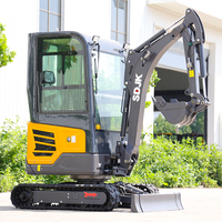 Excavator Mini 2 Ton Mesin Kubota CE Euro 5 EPA Micro Bagger Mesin Penggali Kecil untuk Lanskap Kebun Pertanian di Polandia Eropa