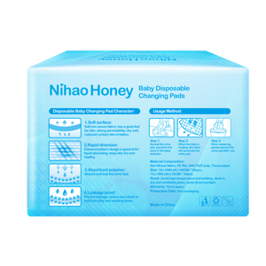 Popok bayi dewasa & dewasa sekali pakai berpori lembaran tempat tidur tahan air alas ganti pelindung meja tisu Toilet bayi dewasa - Product Image 6