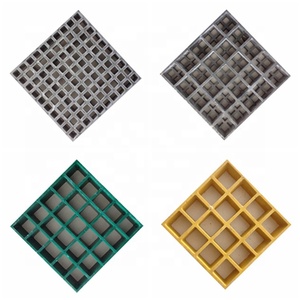 Grille en fibre de verre moulée robuste de Chine, plaque de grille en PRV - Product Image 1