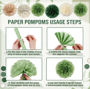 Palloncini di coriandoli in lattice verde oro ghirlanda ad arco e sposa per essere striscioni tappi per torta velo per feste nuziali - Product Image 5