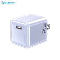 Chargeur électrique transparent standard US certifié FCC, compatible avec les petits blocs de glace, pour Apple iPhone 16 Type-C