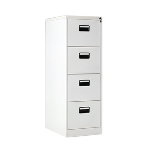 Armoire <span class=keywords><strong>d</strong></span>'archives verticale en acier moderne, autoportante, verrouillable, avec 4 tiroirs, <span class=keywords><strong>boîte</strong></span> à cartes A4, classeurs <span class=keywords><strong>suspendus</strong></span>, serrure à clé pour la maison ou le bureau - Product Image 5