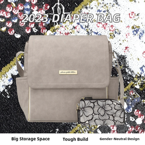 Bolsa de Pañales de Viaje de Gran Capacidad con Logotipo Personalizado de Fábrica, Estilo <span class=keywords><strong>2023</strong></span>, Organizador de Pañales para Mamá, Mochila de Poliéster - Product Image 2