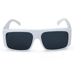 长方形蒸汽朋克太阳镜女复古太阳镜男士复古太阳镜品牌设计师豪华眼镜方形眼镜
