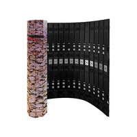 Écran LED d'affichage vidéo mural couleur pleine gamme pour intérieur, module unique, avec prise en charge de l'animation, pliable et enroulable