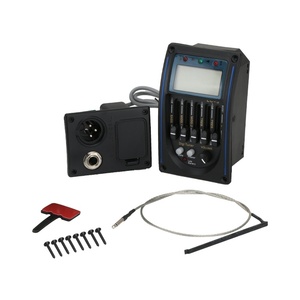 Preamplificador <span class=keywords><strong>de</strong></span> 5 Bandas con Ecualizador LC-5, Afinador para <span class=keywords><strong>Guitarra</strong></span> Acústica, Ecualizador Piezoeléctrico para Instrumentos <span class=keywords><strong>de</strong></span> Cuerda, Piezas y Accesorios - Product Image 5