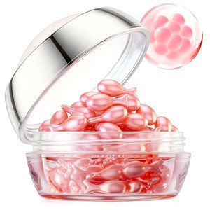 Vegan Kruiden Gezichtscapsules 30ml Vitamine <span class=keywords><strong>E</strong></span> & Laag Moleculair Collageen Anti-Veroudering Vermindert Rimpels Verstevigende Lift Hydraterende Crème - Product Image 1