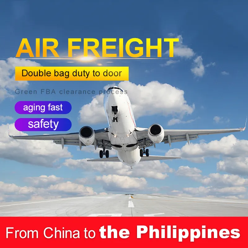 Cina agente di spedizione dalla cina alle filippine dp ddu servizio di trasporto aereo merci tariffe