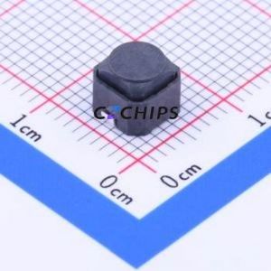 1TS009A-2000-5000-CT Tactile Switch SMD,6x6mm Switch Single Pole Single Throw Round Button 2N Vertical Mount - Product Image 1