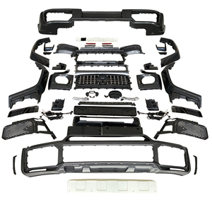 Kits de carrosserie Pare-chocs Grille de radiateur Cadre de phare antibrouillard pour <span class=keywords><strong>Benz</strong></span> W464 Kits de mise à niveau pour <span class=keywords><strong>Brabus</strong></span> - Product Image 1