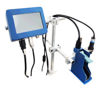 Imprimante à jet d'encre portable Henwi, petite machine de codage à encre compacte pour l'impression de logos, de dates d'expiration sur diverses surfaces et emballages