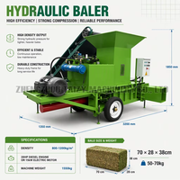 Presse à balles de fourrage entièrement automatique de haute qualité pour ensilage vert et stockage