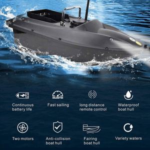 Barco Cebador RC V666 500M de Gran Capacidad para Pesca de Carpas en Lagos - Product Image 4
