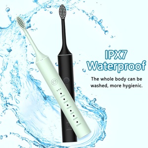 Cepillo de Dientes Eléctrico Ultrasónico Inteligente de Alta Gama para Adultos, Cerdas Suaves, Blanqueador, Recargable, Sónico, IPX7 - Product Image 5