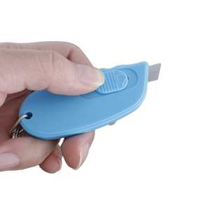 Mini Có Thể Thu Vào Cutter Với Keychain Biểu Tượng Tùy Chỉnh Thư Nhỏ Mở Tiện Ích Dao Tùy Chỉnh Logo Mini Hộp Thư Mở - Product Image 1